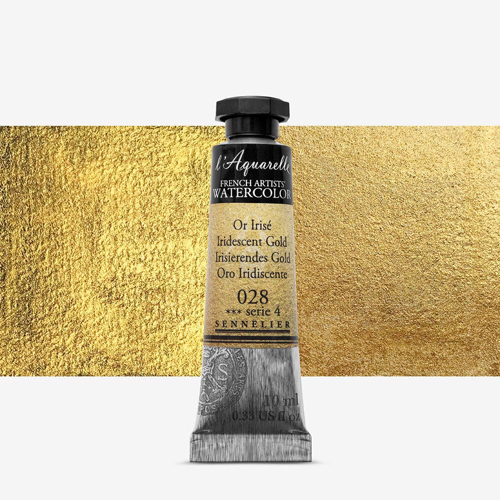 Sennelier - Aquarelle Extra Fine Tube 10Ml Or Irisé