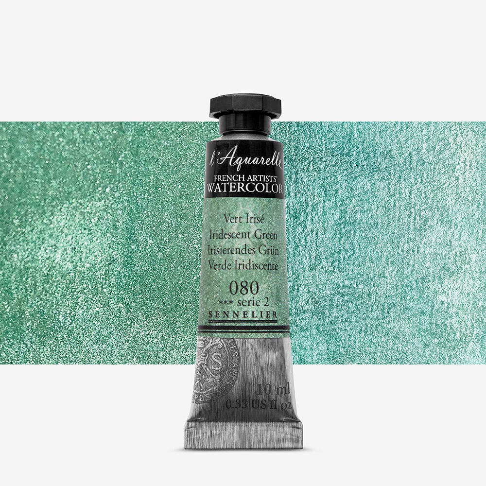 Sennelier - Aquarelle Extra Fine Tube 10Ml Vert Iris