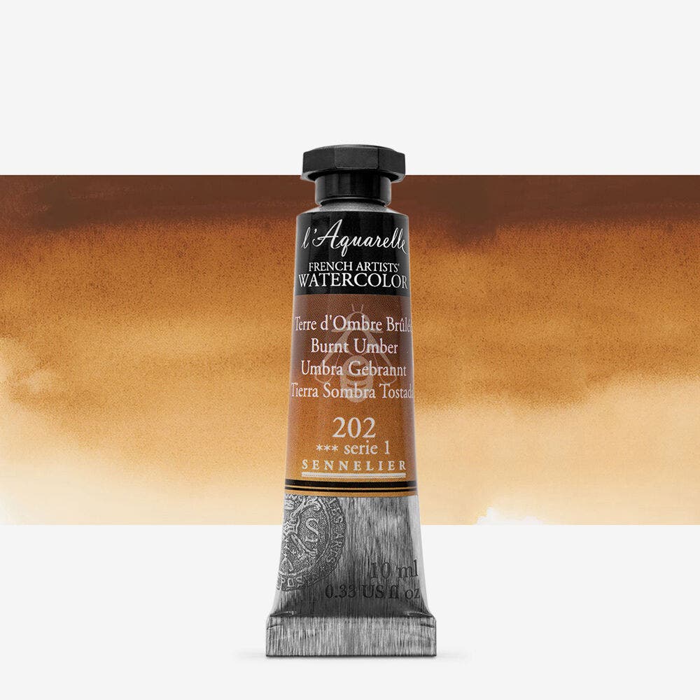 Sennelier - Aquarelle Extra Fine Tube 10Ml Terre D'Ombre BrûléE S1