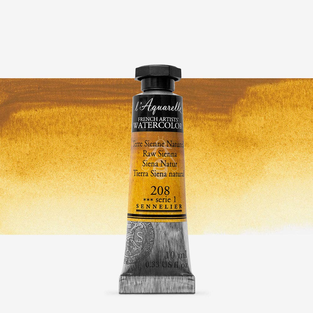 Sennelier - Aquarelle Extra Fine Tube 10Ml Terre De Sienne Naturelle S1