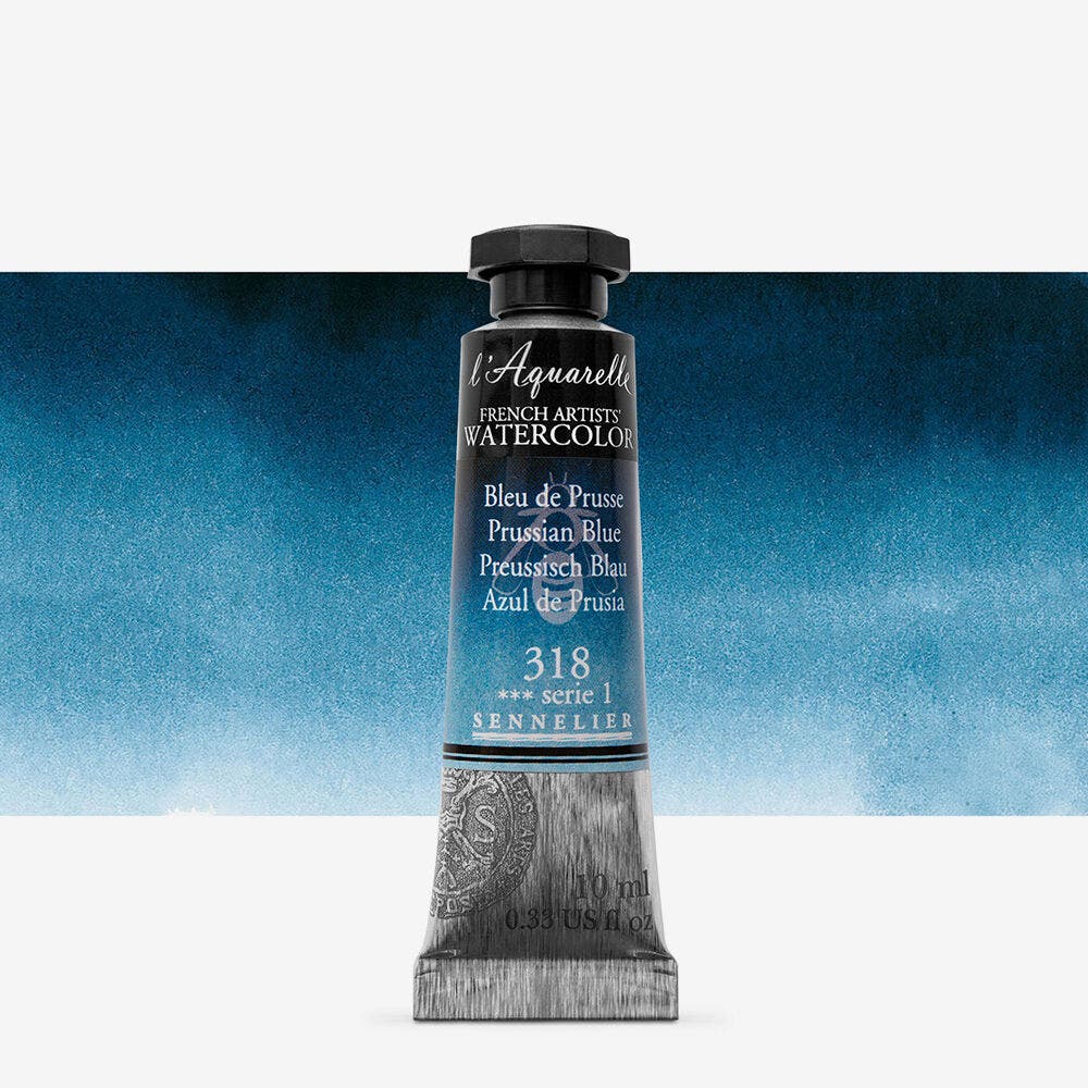 Sennelier - Aquarelle Extra Fine Tube 10Ml Bleu De Prusse S1