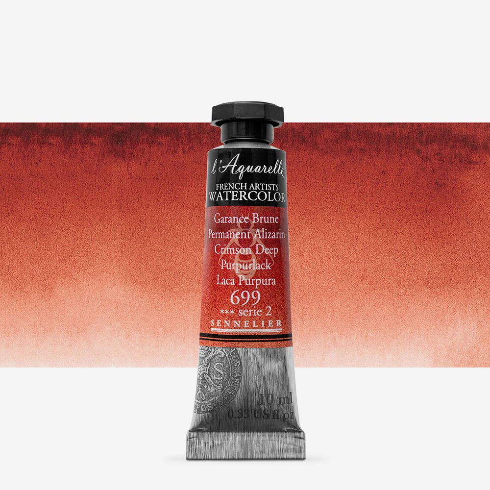 Sennelier - Aquarelle Extra Fine Tube 10Ml Garance Brune S2