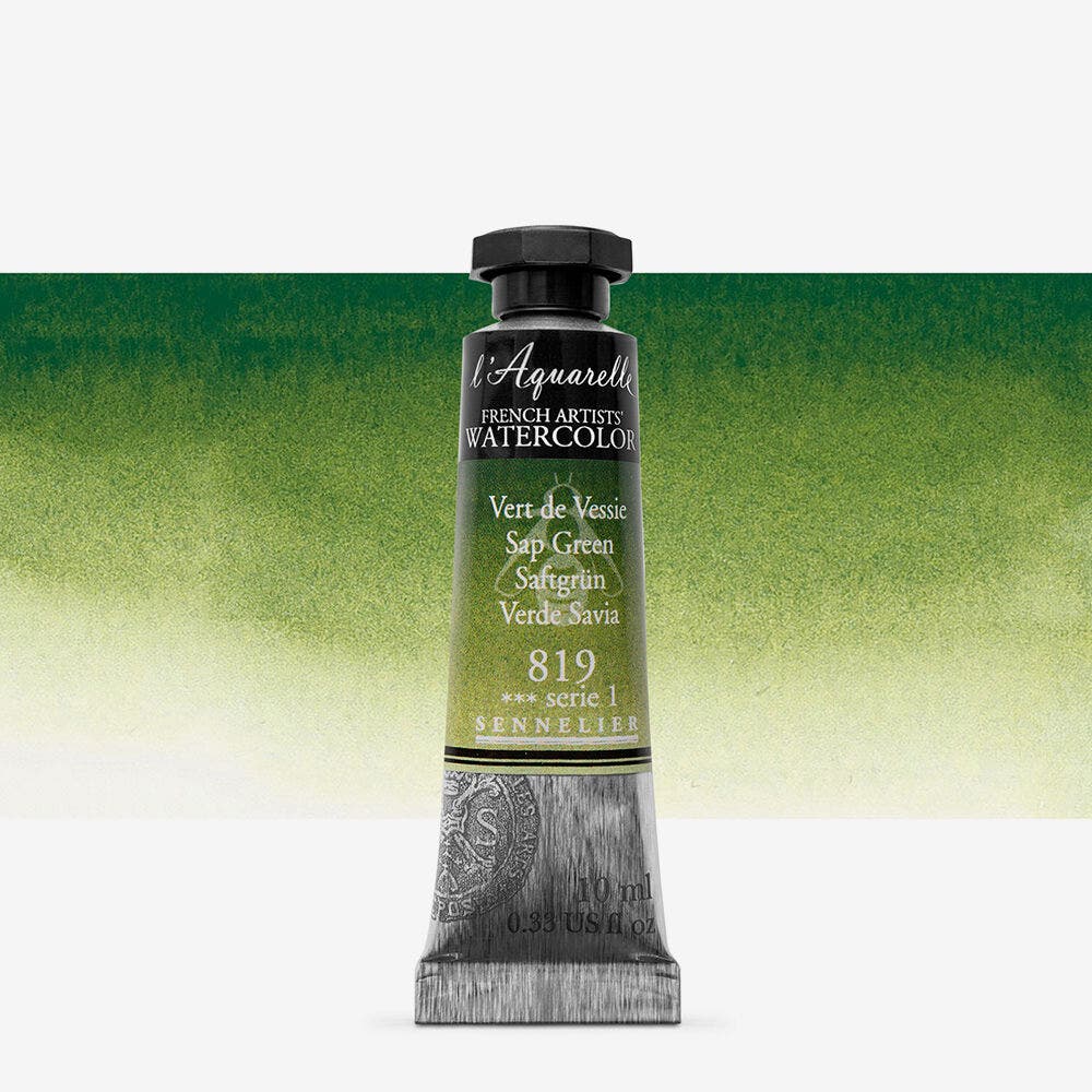 Sennelier - Aquarelle Extra Fine Tube 10Ml Vert De Vessie S1