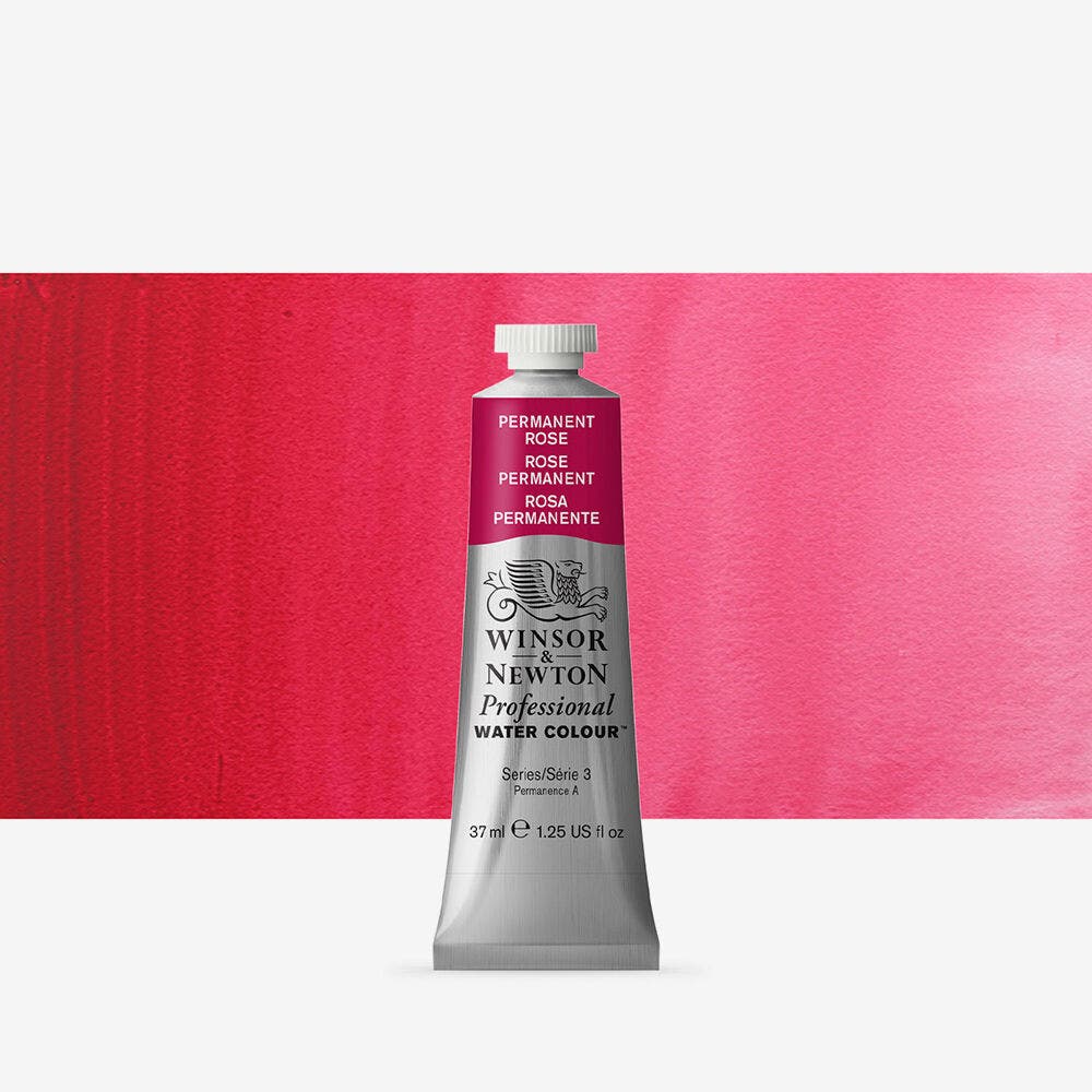 Winsor & Newton - Professional Watercolour 37Ml Perm Rose Uv 3