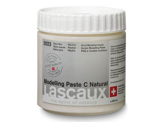 Lascaux - Modelling Paste C Natural Jars Of 500 Ml