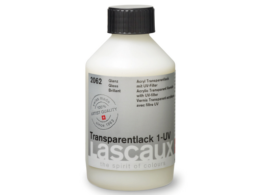 Lascaux - Transparent Varnish 1 Uv Gloss Bottles Of 250 Ml