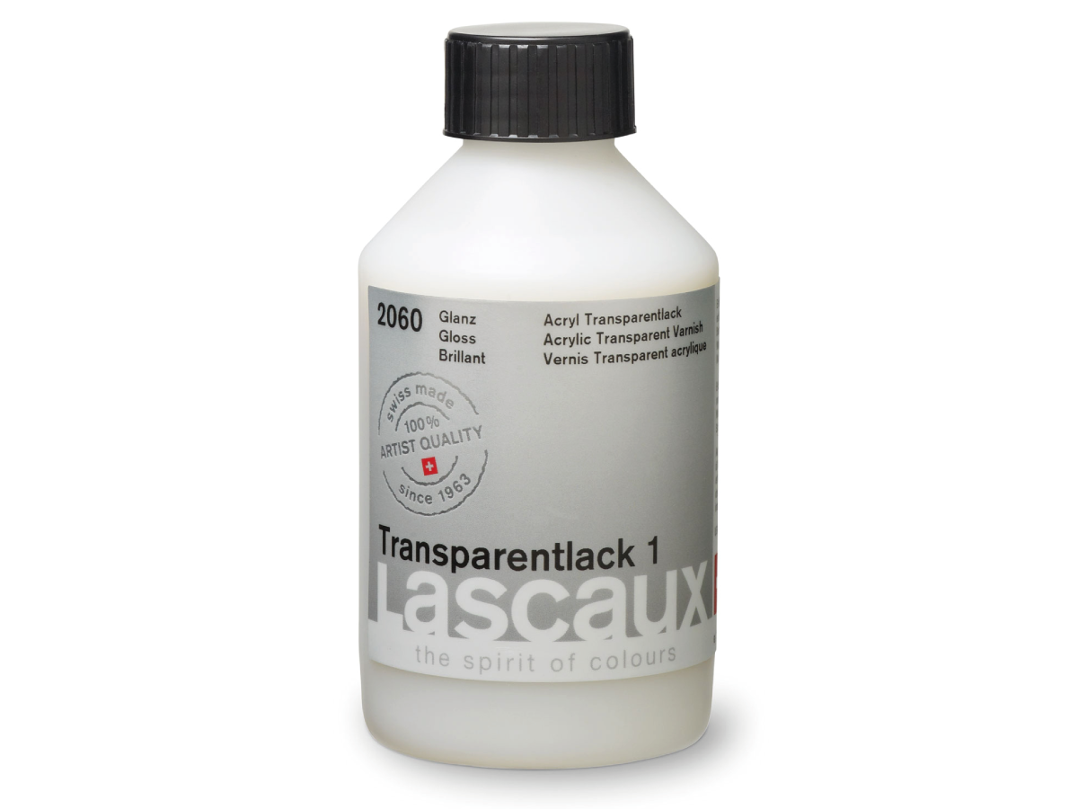 Lascaux - Transparent Varnish 1 Gloss Bottles Of 250 Ml