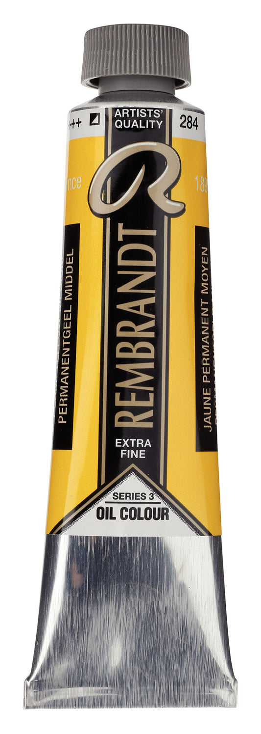 Rembrandt - Olieverf Tube 40 Ml Permanentgeel Middel 284