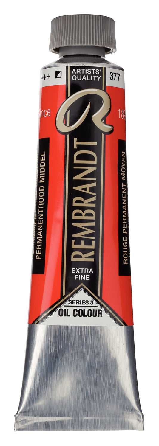 Rembrandt - Olieverf Tube 40 Ml Permanentrood Middel 377