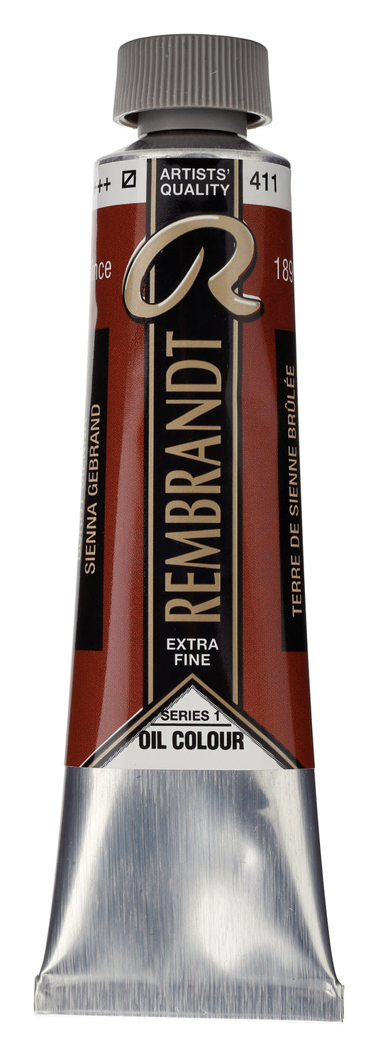 Rembrandt - Olieverf Tube 40 Ml Sienna Gebrand 411