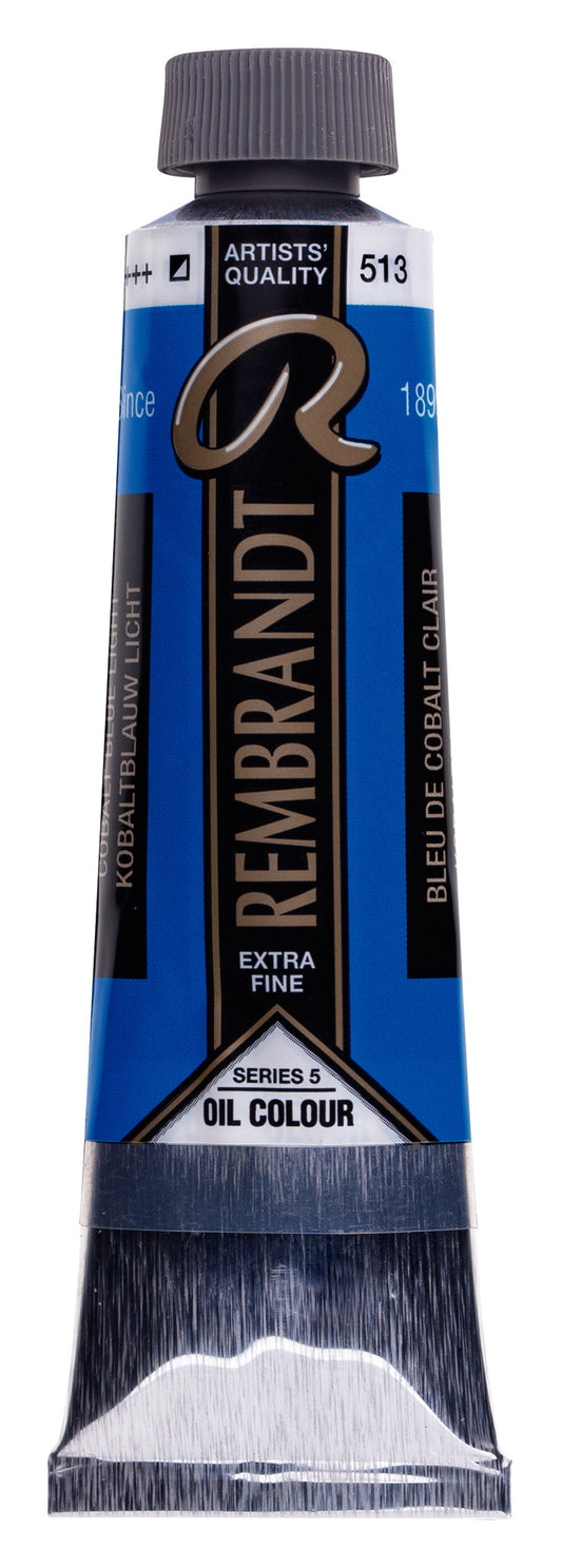 Rembrandt - Olieverf Tube 40 Ml Kobaltblauw Licht 513