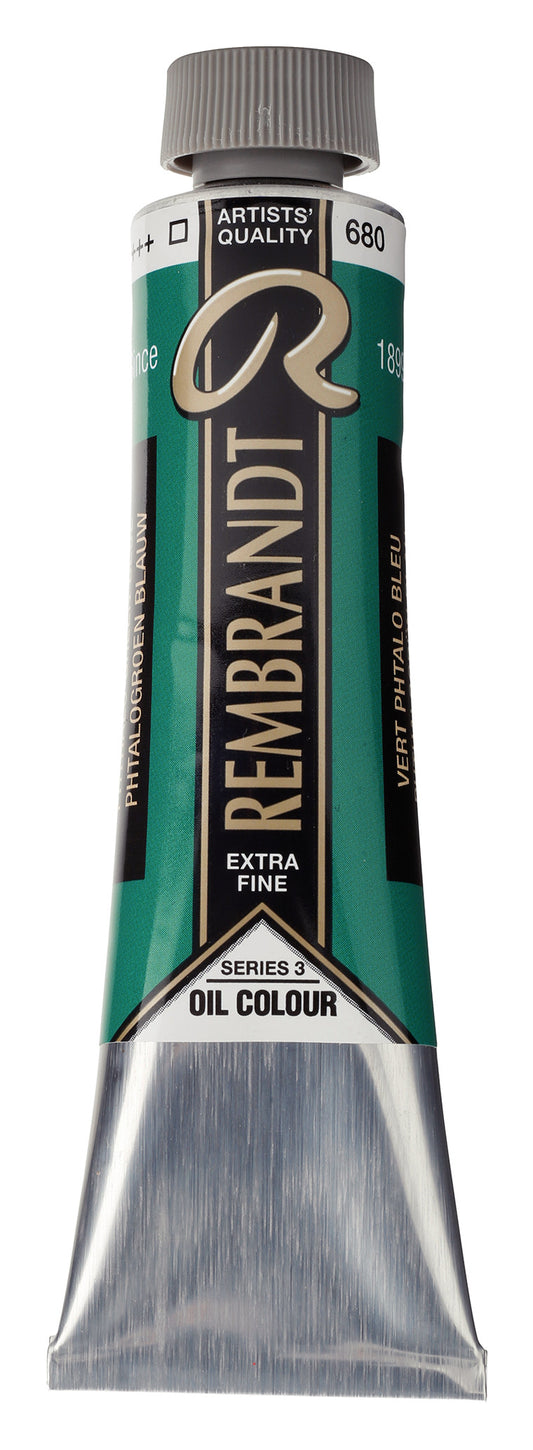 Rembrandt - Olieverf Tube 40 Ml Phtalogroen Blauwachtig 680