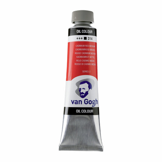 Van Gogh - Olieverf Tube 40 Ml Cadmiumrood Middel 314