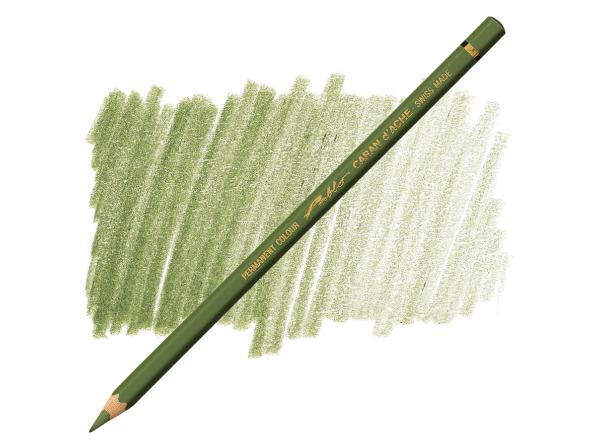 Caran D'Ache - Classic Pablo Pencil Olive Grey-Fsc Uv 3