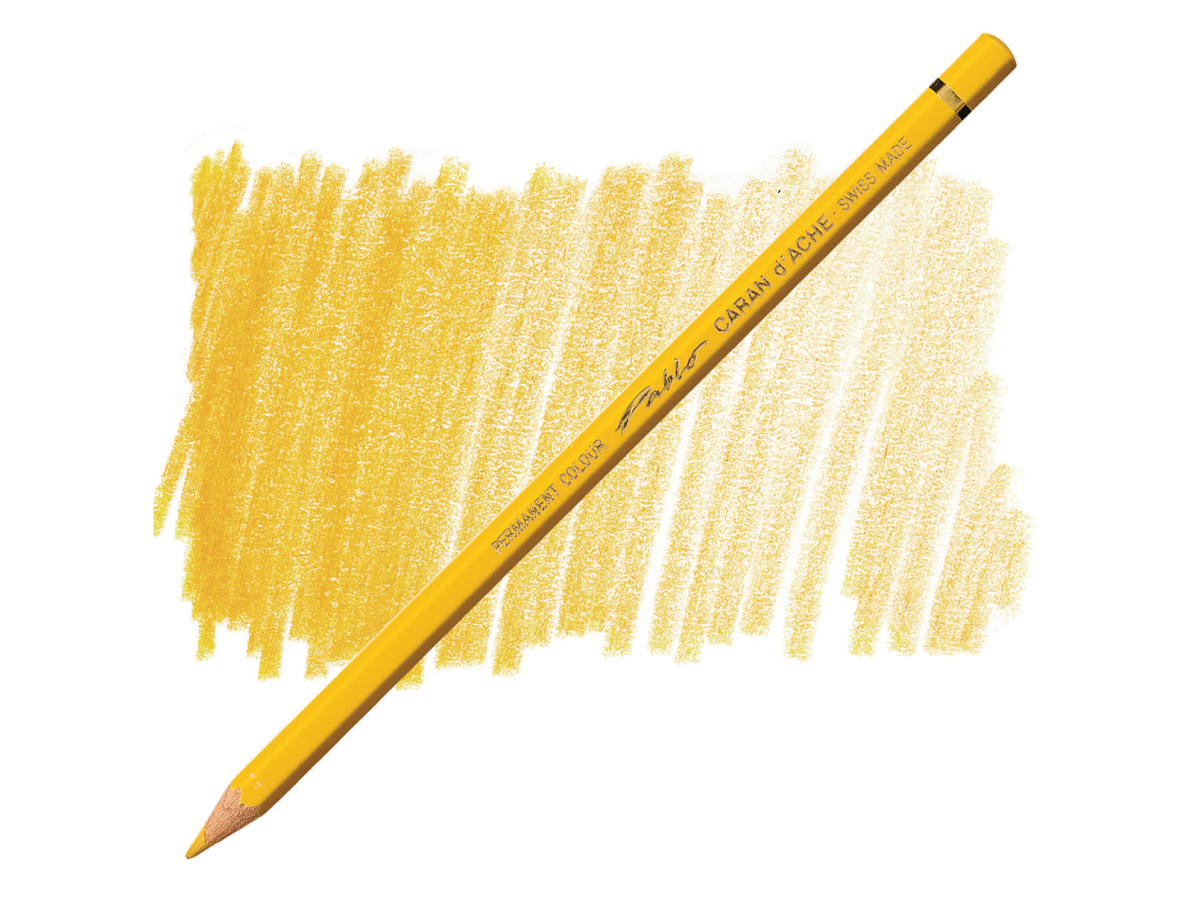 Caran D'Ache - Classic Pablo Pencil Golden Ochre-Fsc Uv 3