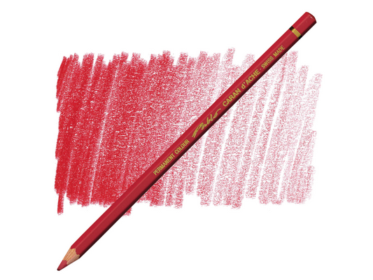 Caran D'Ache - Classic Pablo Pencil Indian Red-Fsc Uv 3