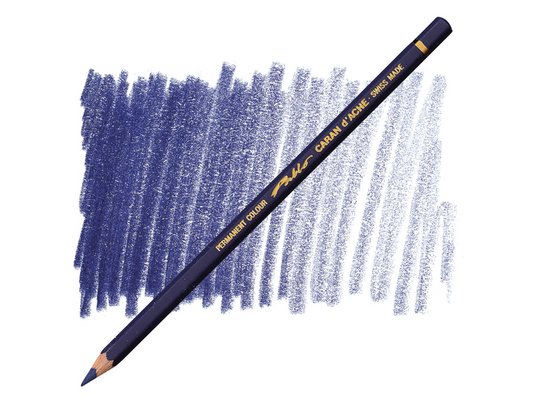Caran D'Ache - Classic Pablo Pencil Indigo Blue-Fsc Uv 12