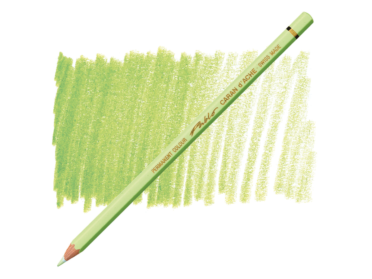 Caran D'Ache - Classic Pablo Pencil Lime Green-Fsc Uv 3