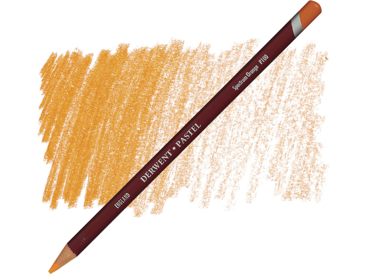 Derwent - P100 Pastel Pen. Spectrum Orange
