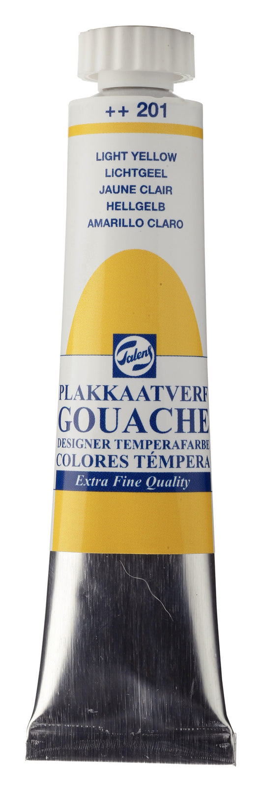 Talens - Gouache Extra Fine Quality Tube 20 Ml Lichtgeel 201