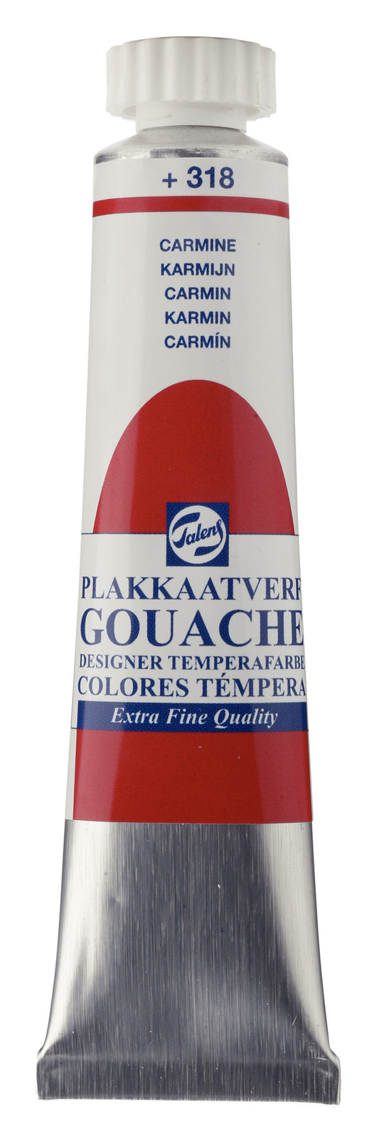 Talens - Gouache Extra Fine Quality Tube 20 Ml Karmijn 318