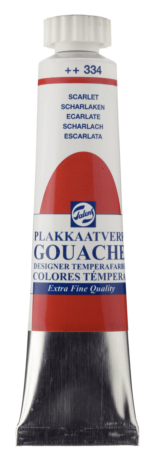 Talens - Gouache Extra Fine Quality Tube 20 Ml Scharlaken 334