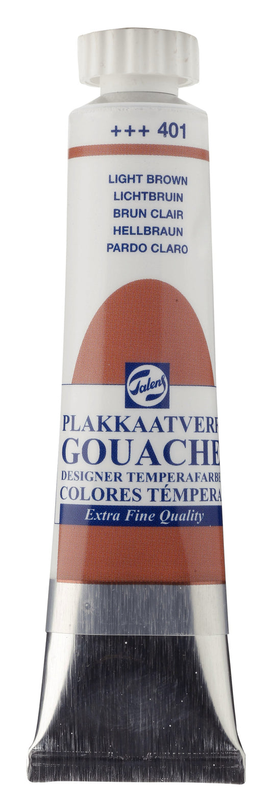 Talens - Gouache Extra Fine Quality Tube 20 Ml Lichtbruin 401