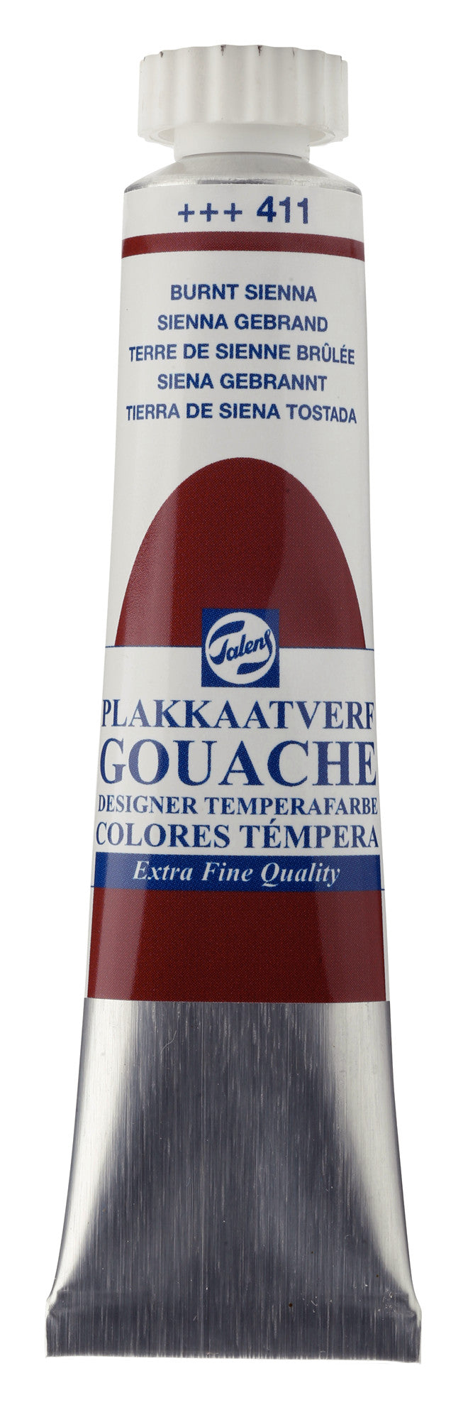 Talens - Gouache Extra Fine Quality Tube 20 Ml Sienna Gebrand 411