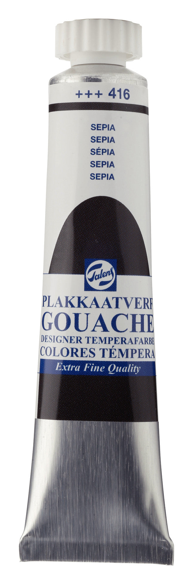 Talens - Gouache Extra Fine Quality Tube 20 Ml Sepia 416