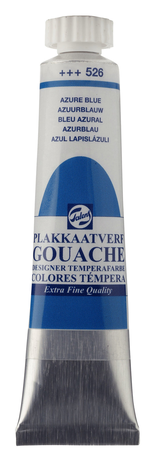 Talens - Gouache Extra Fine Quality Tube 20 Ml Azuurblauw 526