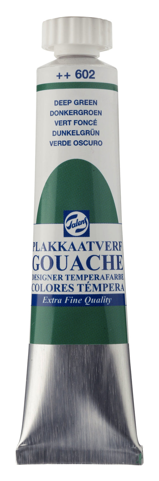Talens - Gouache Extra Fine Quality Tube 20 Ml Donkergroen 602