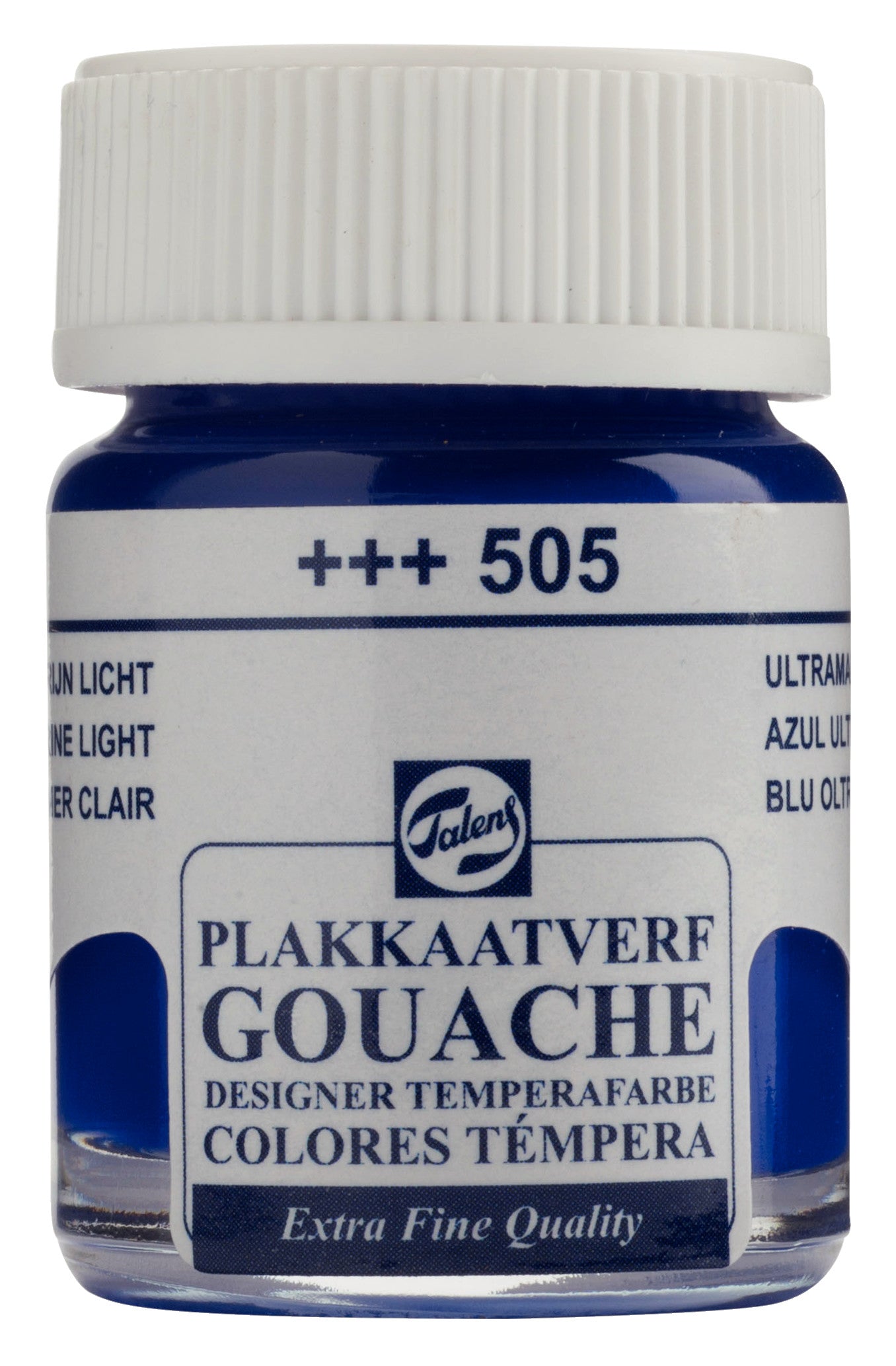Talens - Gouache Extra Fine Quality Fles 16 Ml Ultramarijn Licht 505