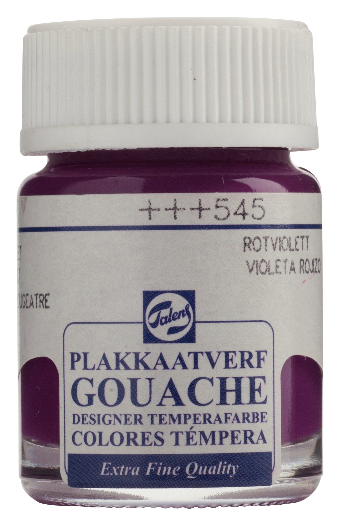 Talens - Gouache Extra Fine Quality Fles 16 Ml Roodviolet 545