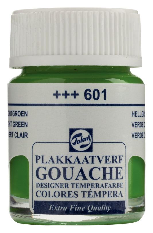 Talens - Gouache Extra Fine Quality Fles 16 Ml Lichtgroen 601