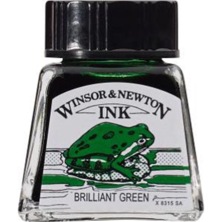 Winsor & Newton - Ink 14Ml Brill Green Uv 6