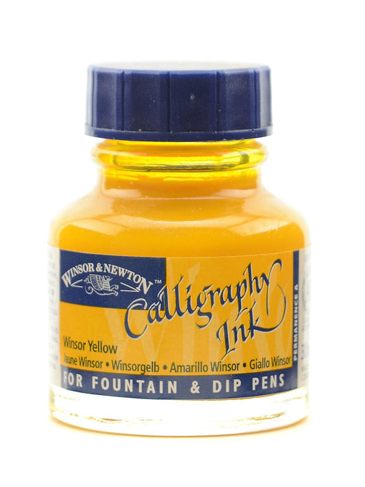 Winsor & Newton - Call Inkt 30Ml Win,Yellow Uv 3