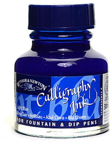 Winsor & Newton - Call Inkt 30Ml Lt Blue Uv 3