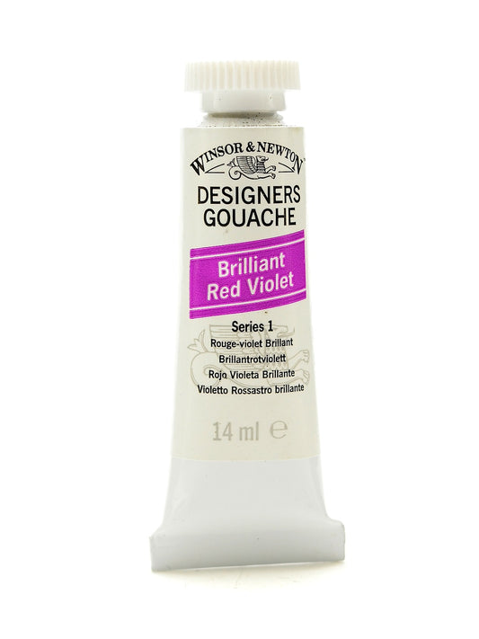Winsor & Newton - Designers Gouache 14Ml Brill Red/Vio Uv 3