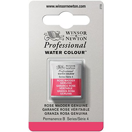 Winsor & Newton - Professional Watercolour H/Pan Rose Mad Gen Uv 3