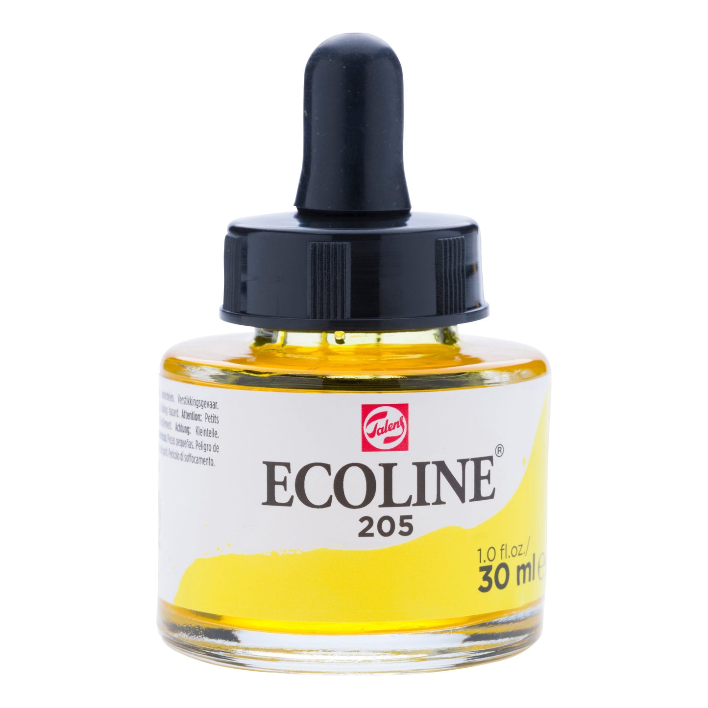 Ecoline - Vloeibare Waterverf Fles 30 Ml Citroengeel (Pri r) 205