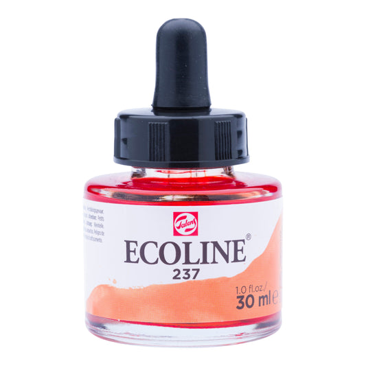 Ecoline - Vloeibare Waterverf Fles 30 Ml Donkeroranje 237