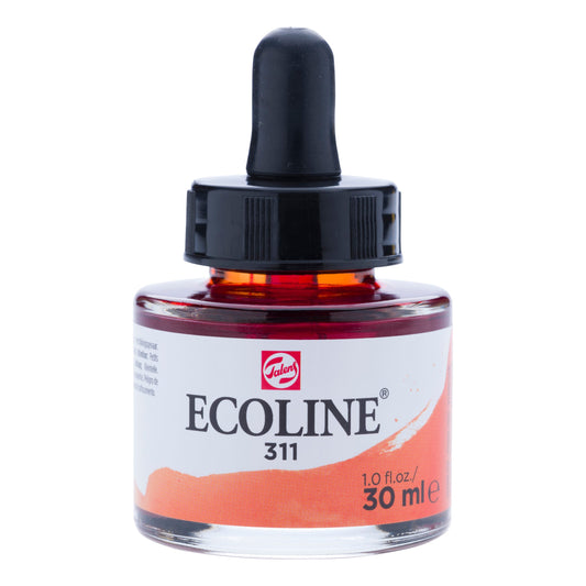 Ecoline - Vloeibare Waterverf Fles 30 Ml Vermiljoen 311