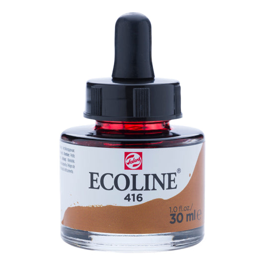 Ecoline - Vloeibare Waterverf Fles 30 Ml Sepia 416