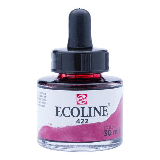 Ecoline - Vloeibare Waterverf Fles 30 Ml Roodbruin 422