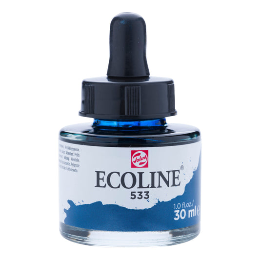Ecoline - Vloeibare Waterverf Fles 30 Ml Indigo 533