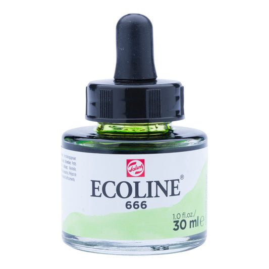 Ecoline - Vloeibare Waterverf Fles 30 Ml Pastelgroen 666