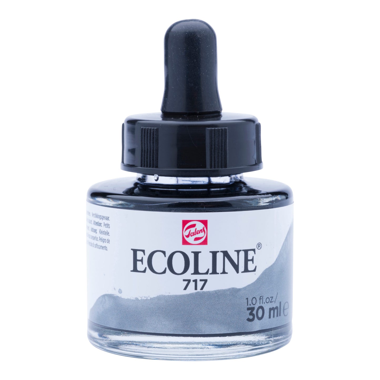 Ecoline - Vloeibare Waterverf Fles 30 Ml Koudgrijs 717