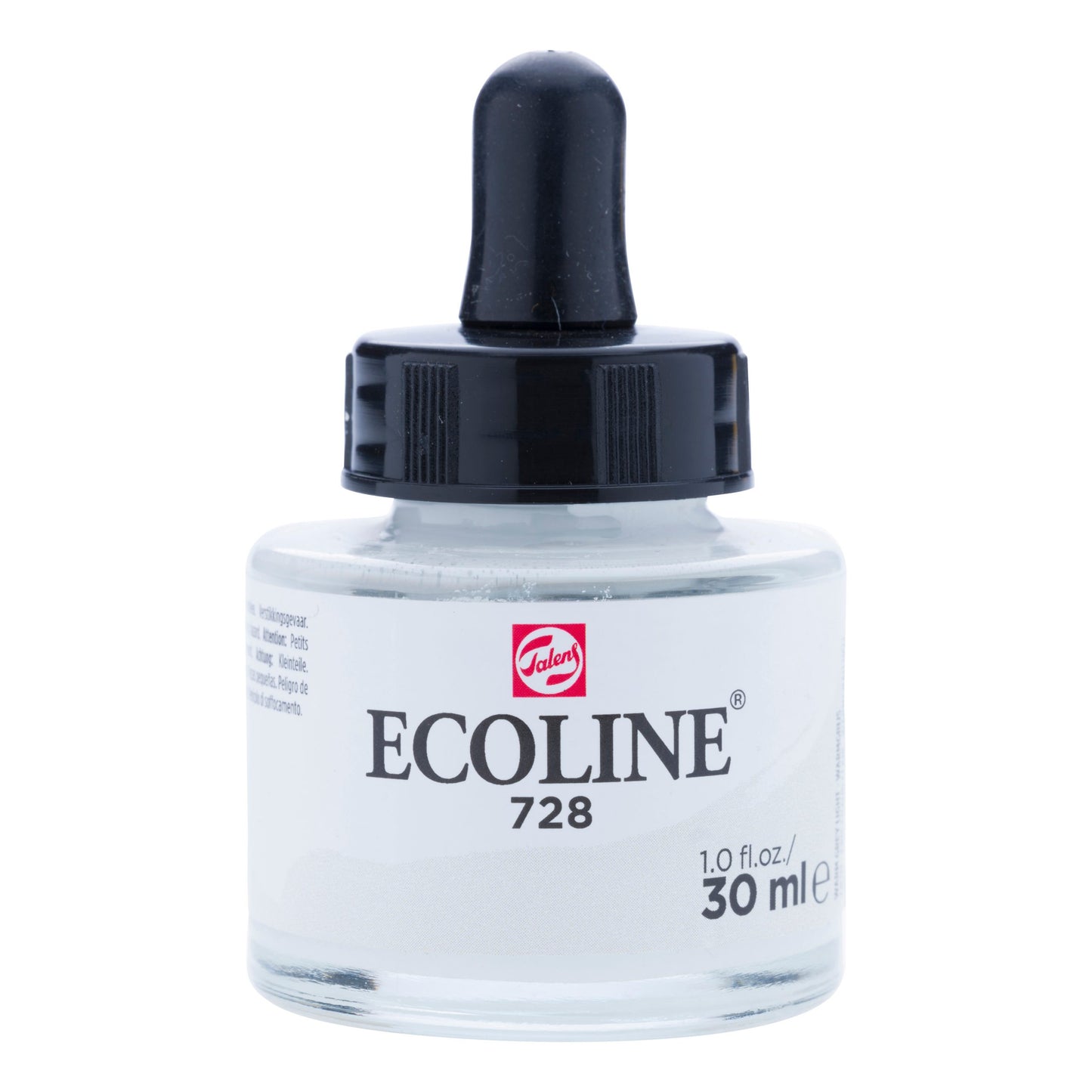 Ecoline - Vloeibare Waterverf Fles 30 Ml Warmgrijs Licht 728