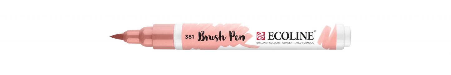 Ecoline - Brush Pen Pastelrood 381