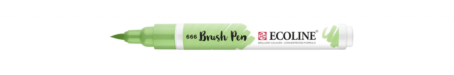 Ecoline - Brush Pen Pastelgroen 666